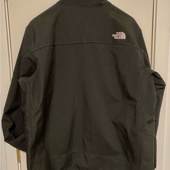 The North Face Men's Classic Black Fleece Lined Soft Shell Jacket XL - Picture 2 of 9